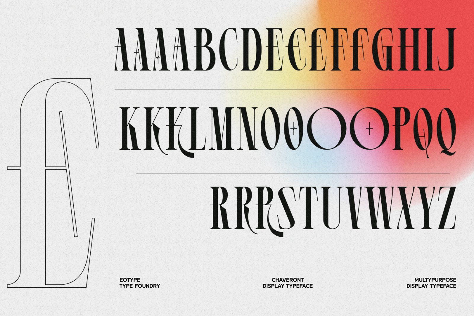 Chaveront - Font — image 4