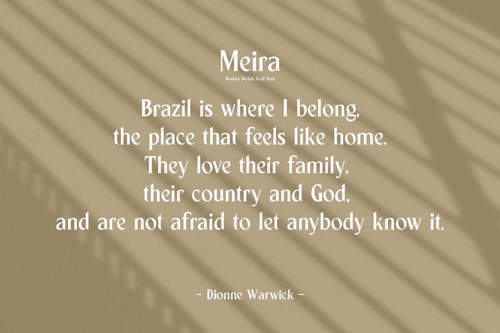 Meira Serif — image 4