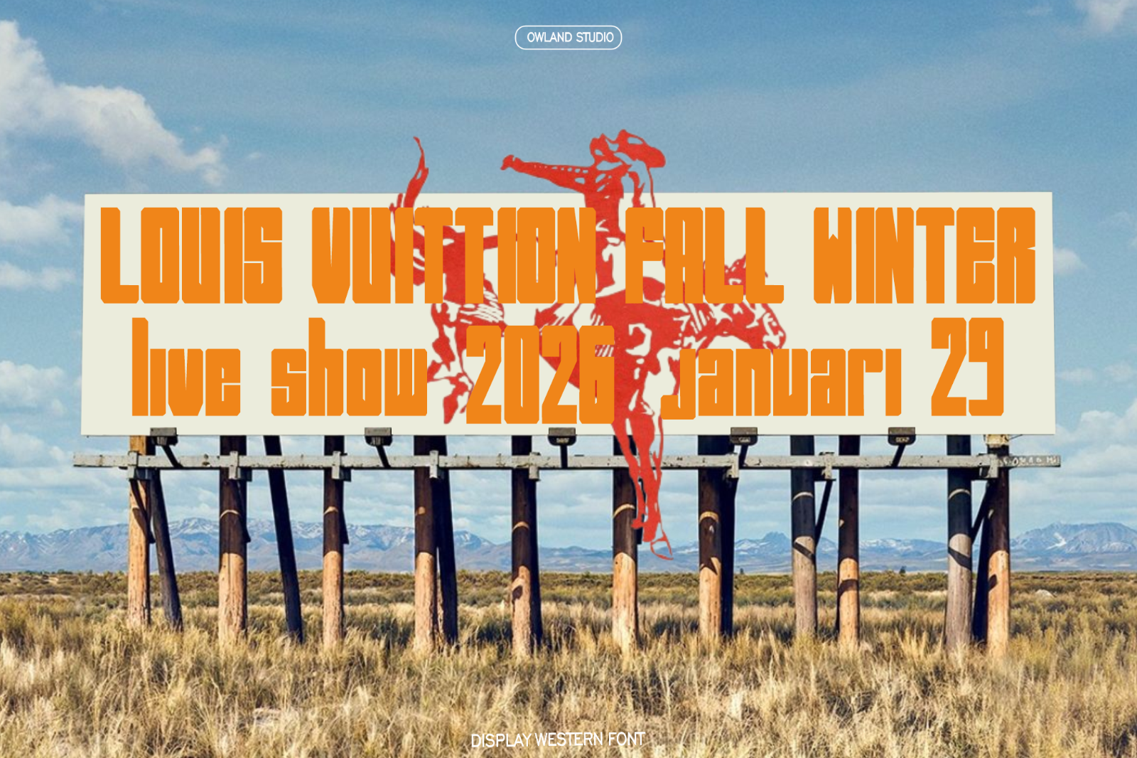 ROWDY BOLD - WESTERN FONT — image 4