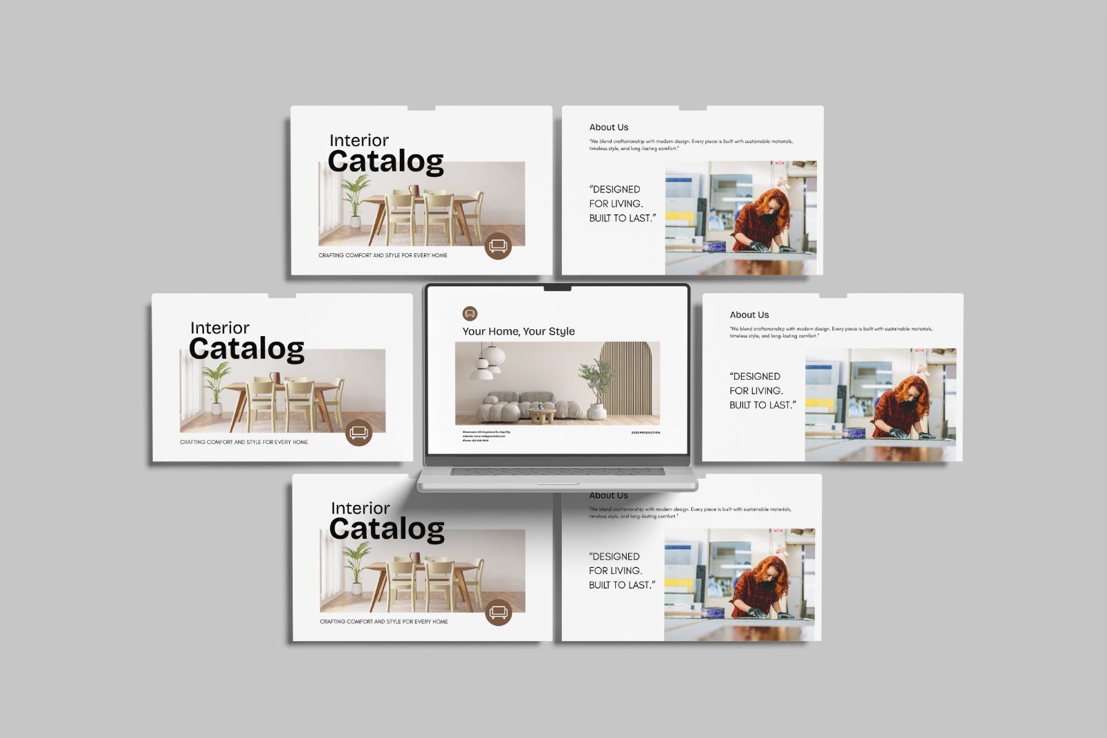Laptop Screen Presentation Mockup — image 4