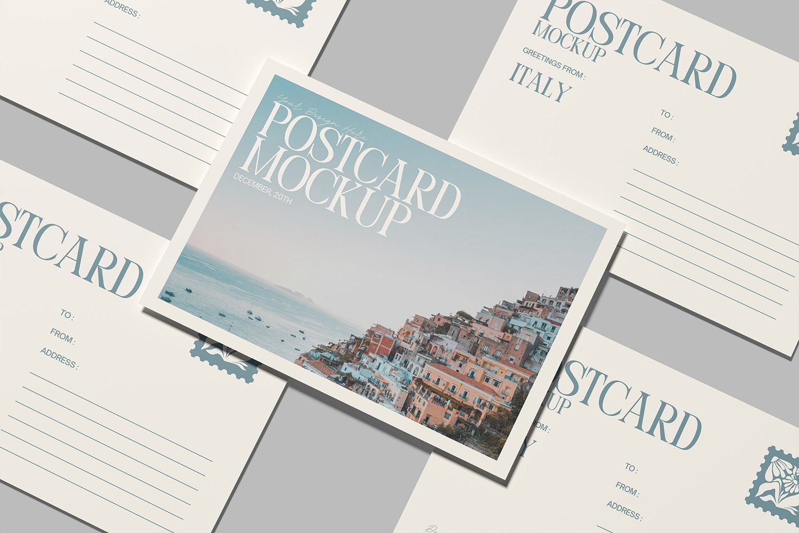 Postcard Mockup — image 4