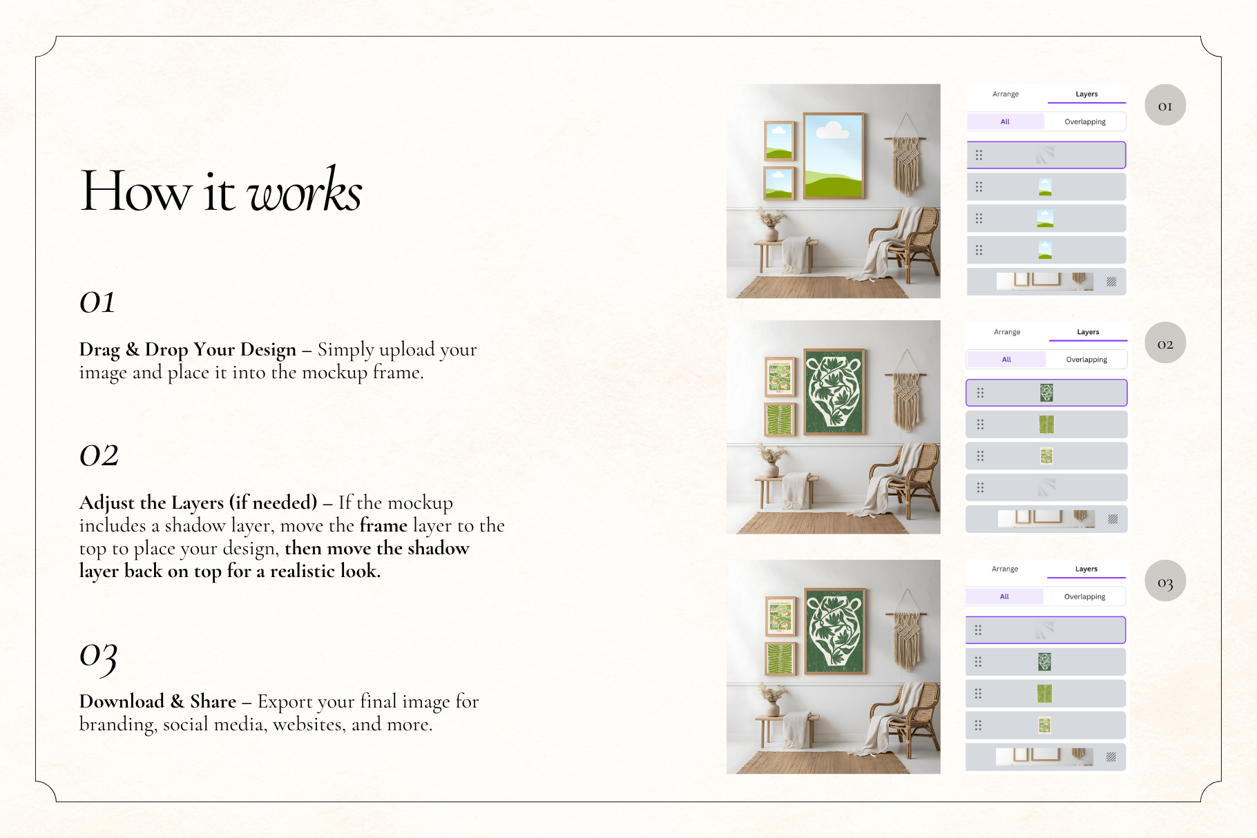 50 Frame Mockups for Canva — image 4
