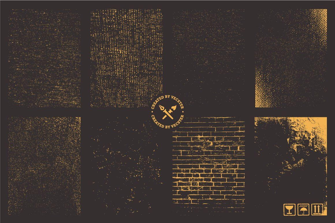 Grunge Textures Vector Pack — image 4
