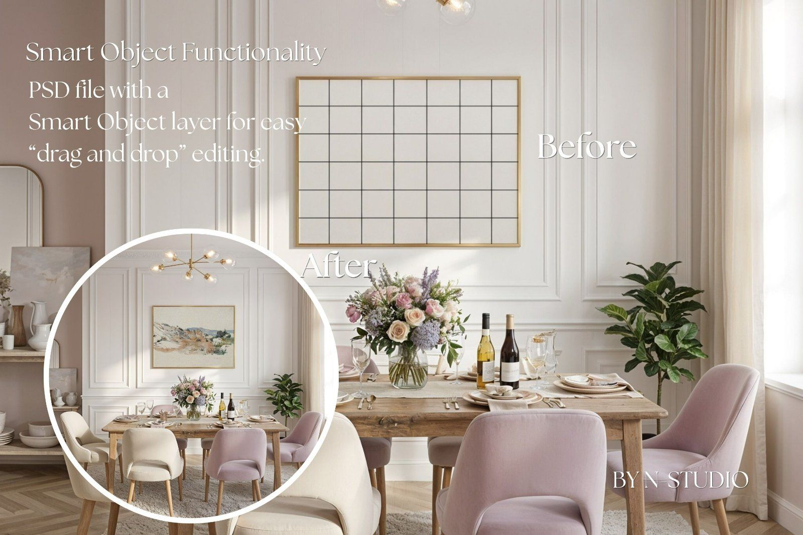 Luxury Pink Frame Mockup Bundle — image 3