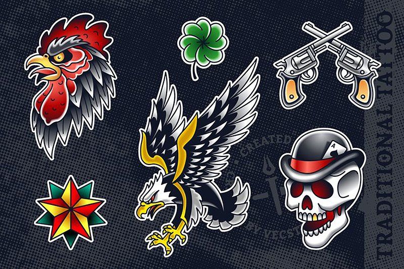 Traditional Tattoo Vector Pack — image 4