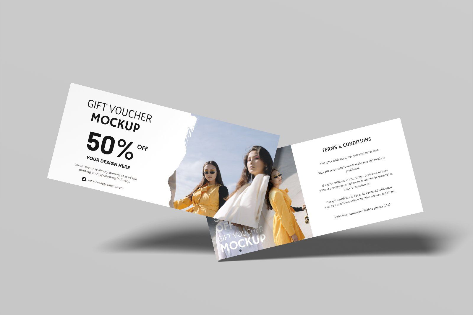 Gift Voucher Mockup — image 4