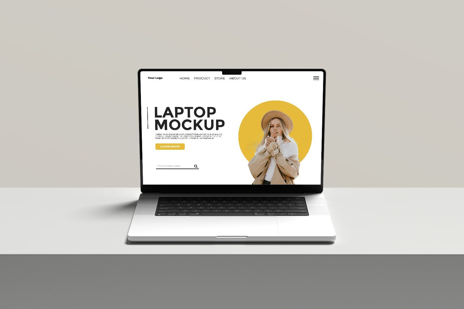 Laptop Mockup — image 4