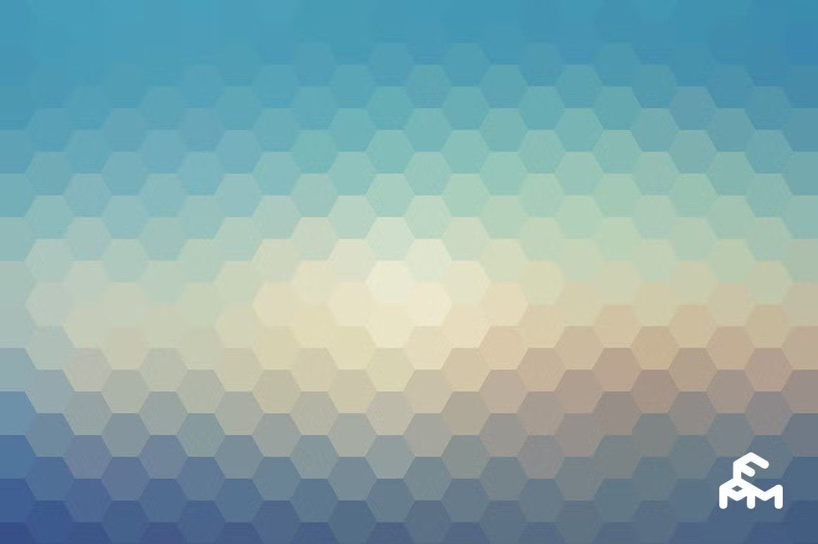 50 Hexagonal Backgrounds — image 4