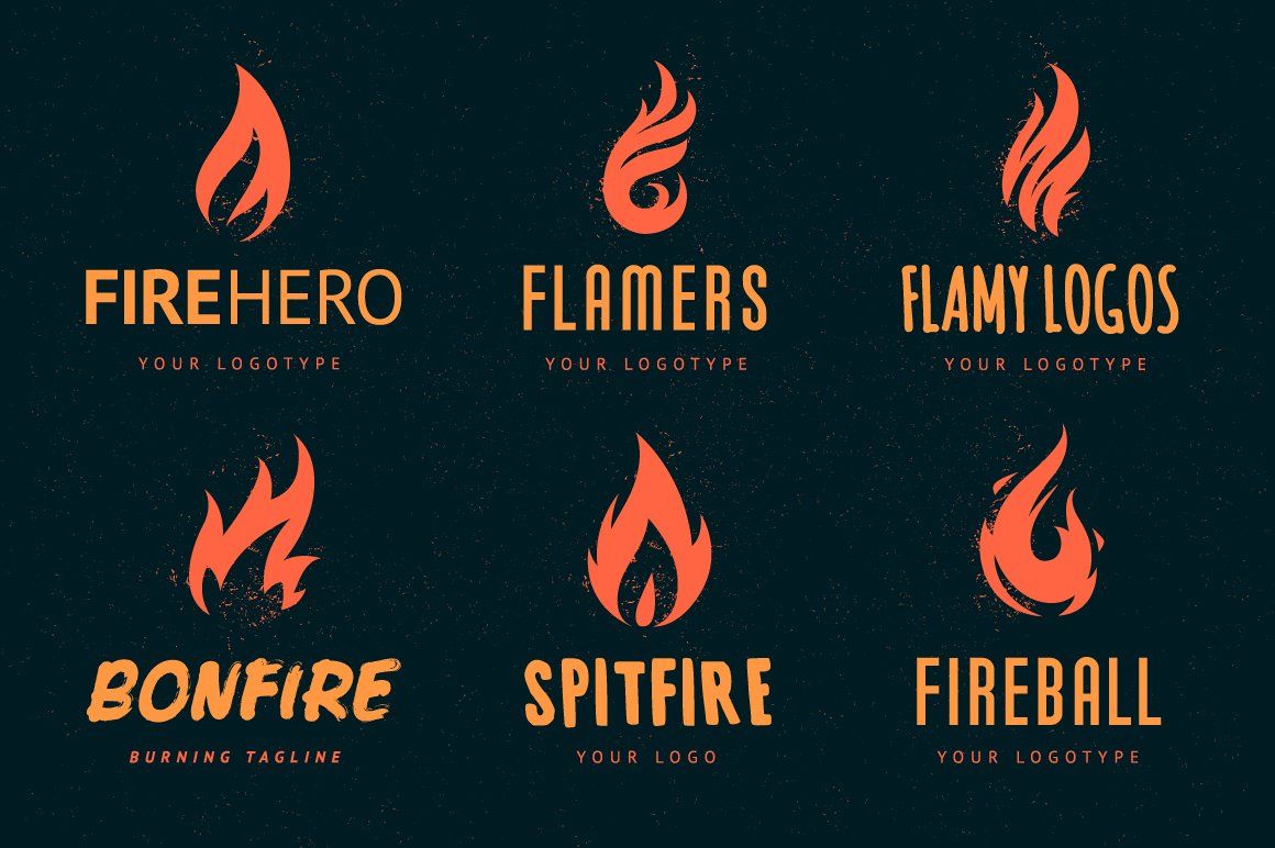 Vector Fire Icons — image 5