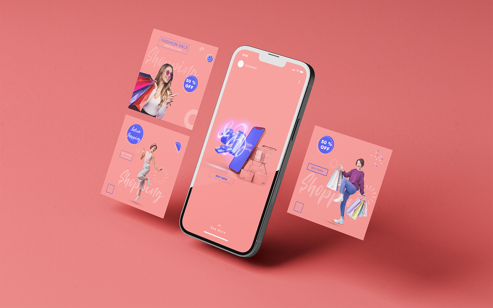 Shopping Post Social Media Template-05-22 — image 1