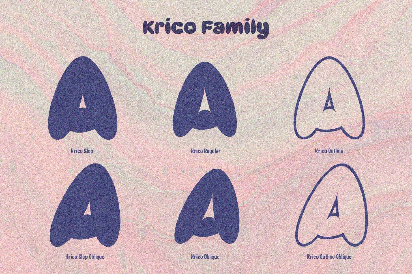 KRICO-Retro Bubble Font — image 5