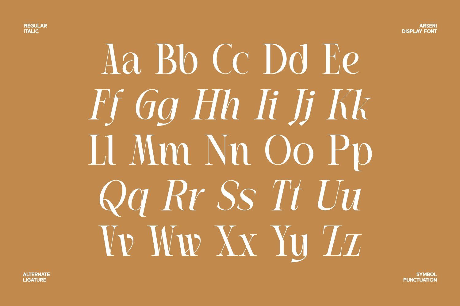 Arseri – Elegant Serif Display Font — image 5