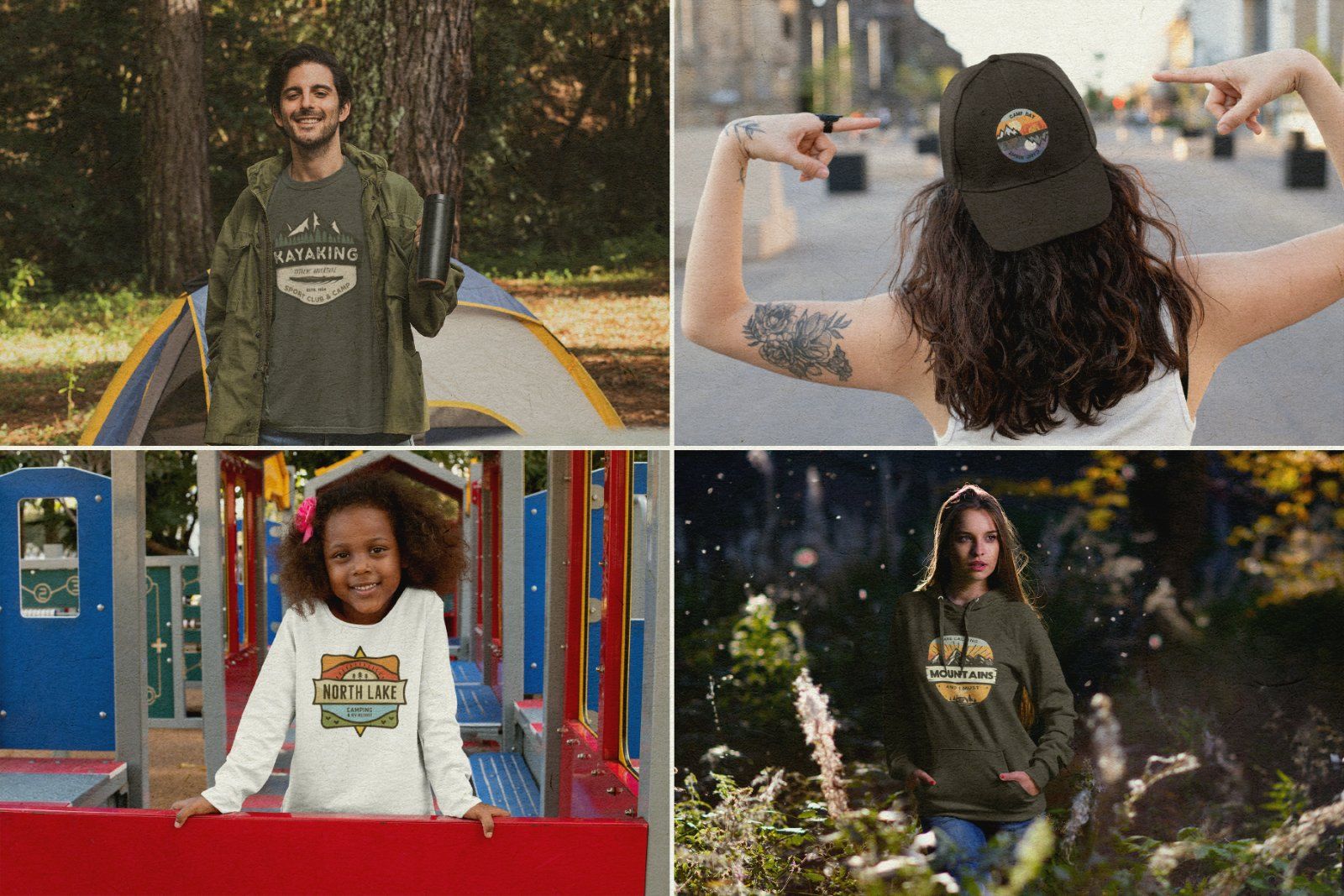 Retro Camp Badges / Stickers Vol.1 — image 6