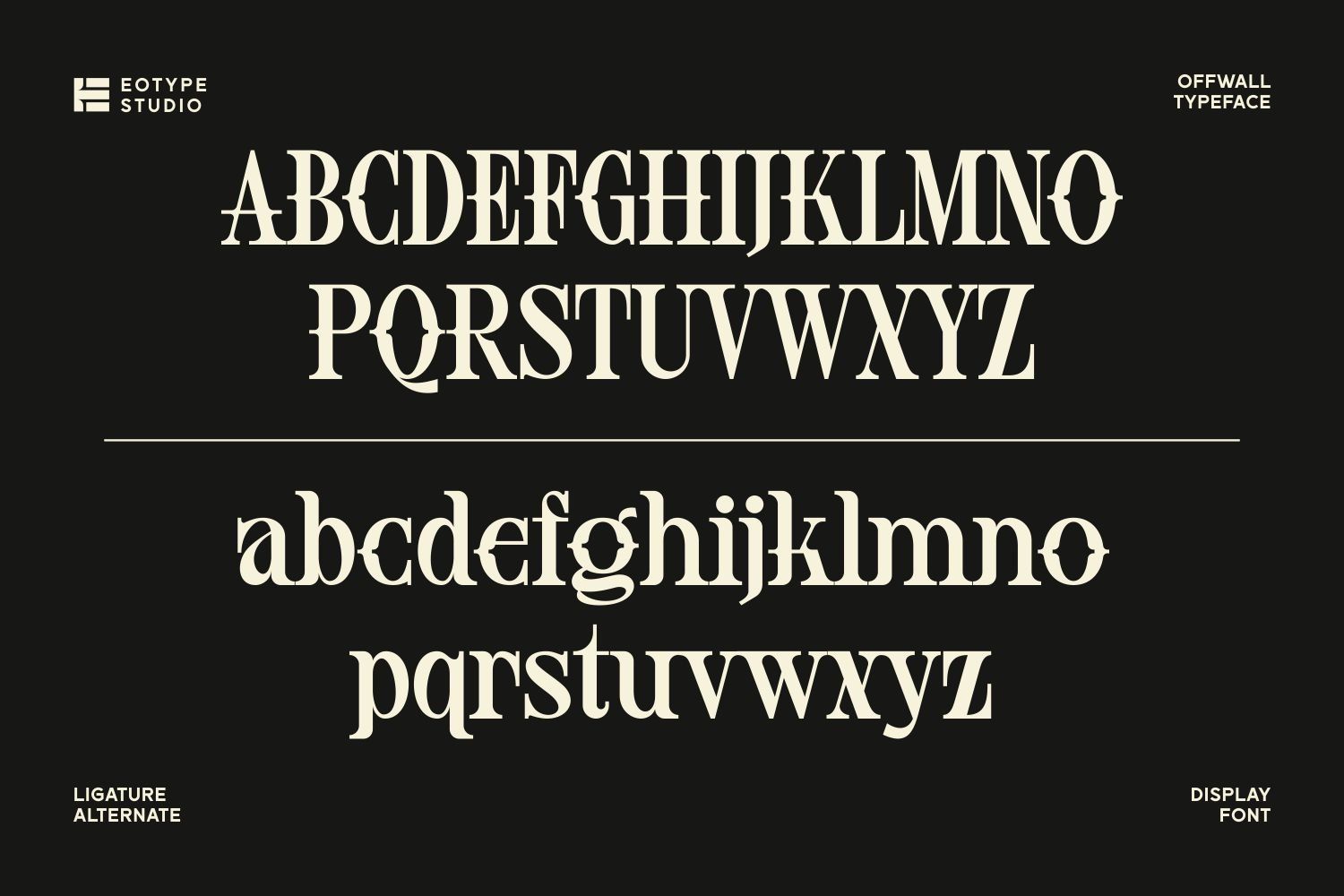 OFFWALL – Display Serif Typeface — image 5