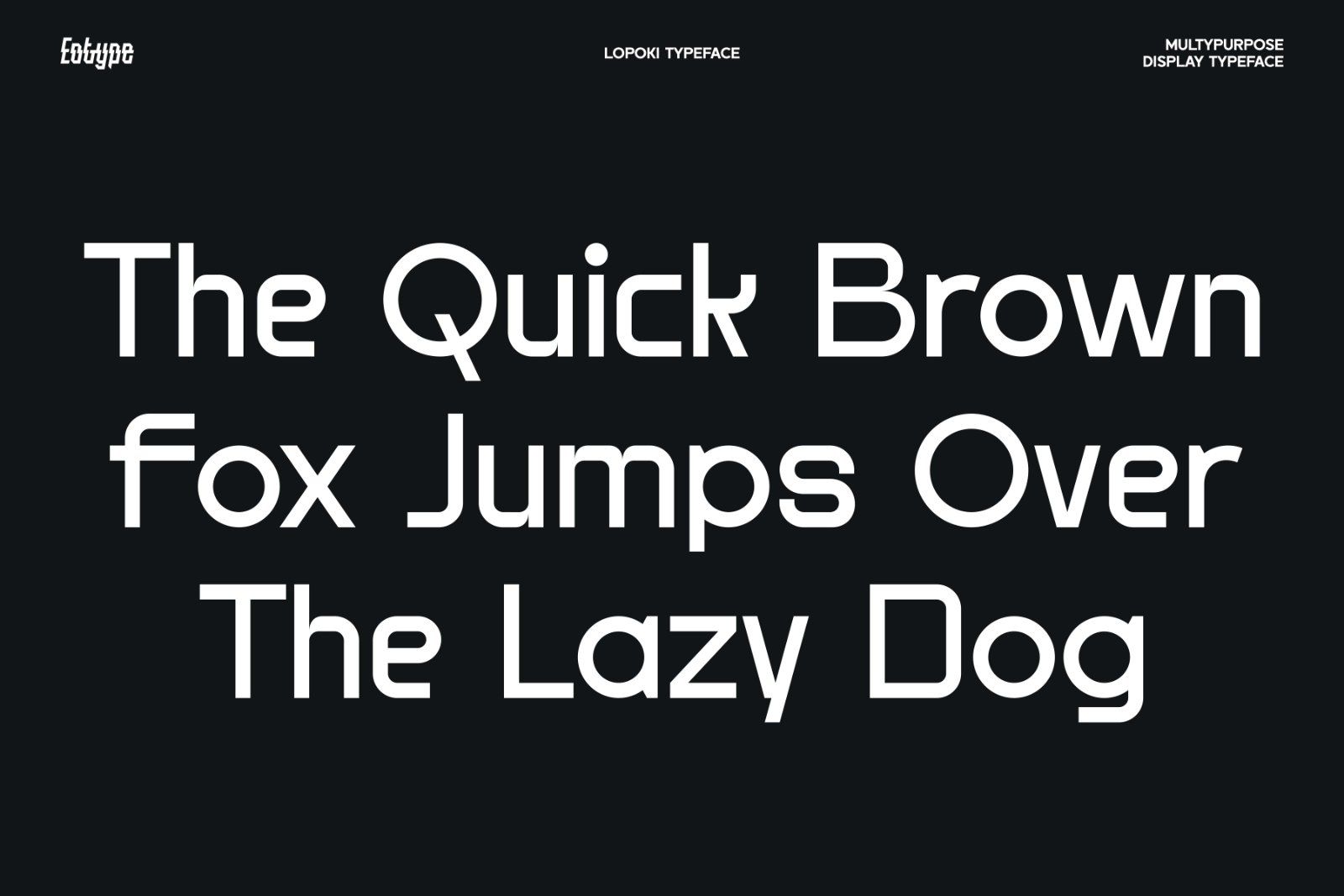Lopoki Font — image 5