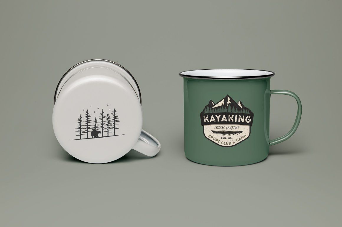 Retro Camp Badges / Stickers Vol.1 — image 5