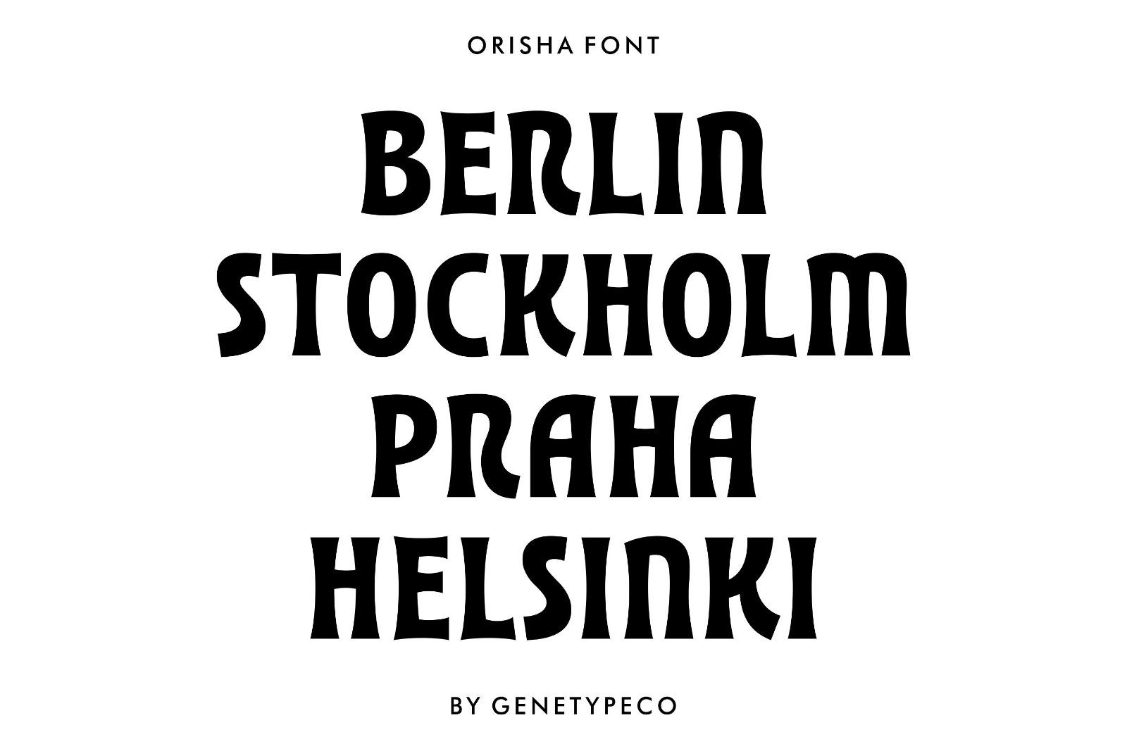 Orisha Display Font — image 5