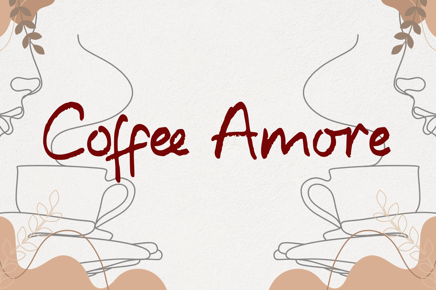 Coffee Amore Handwriting — image 5