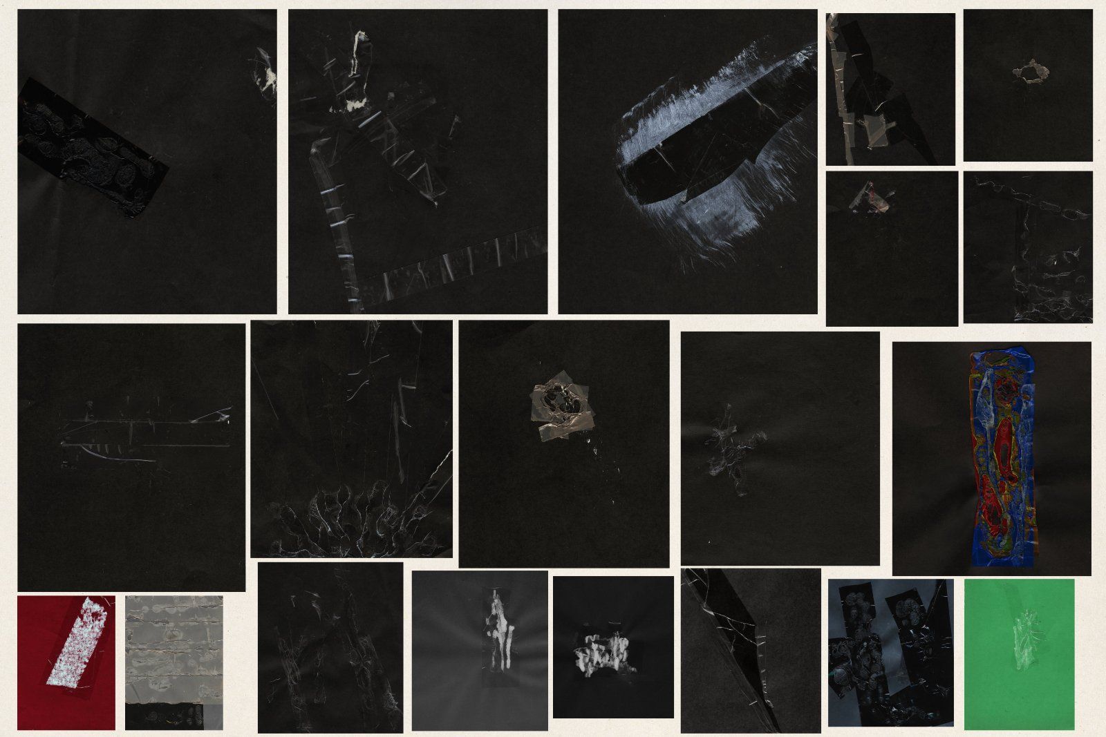 Tape. Paper. Fire. Texture pack — image 5
