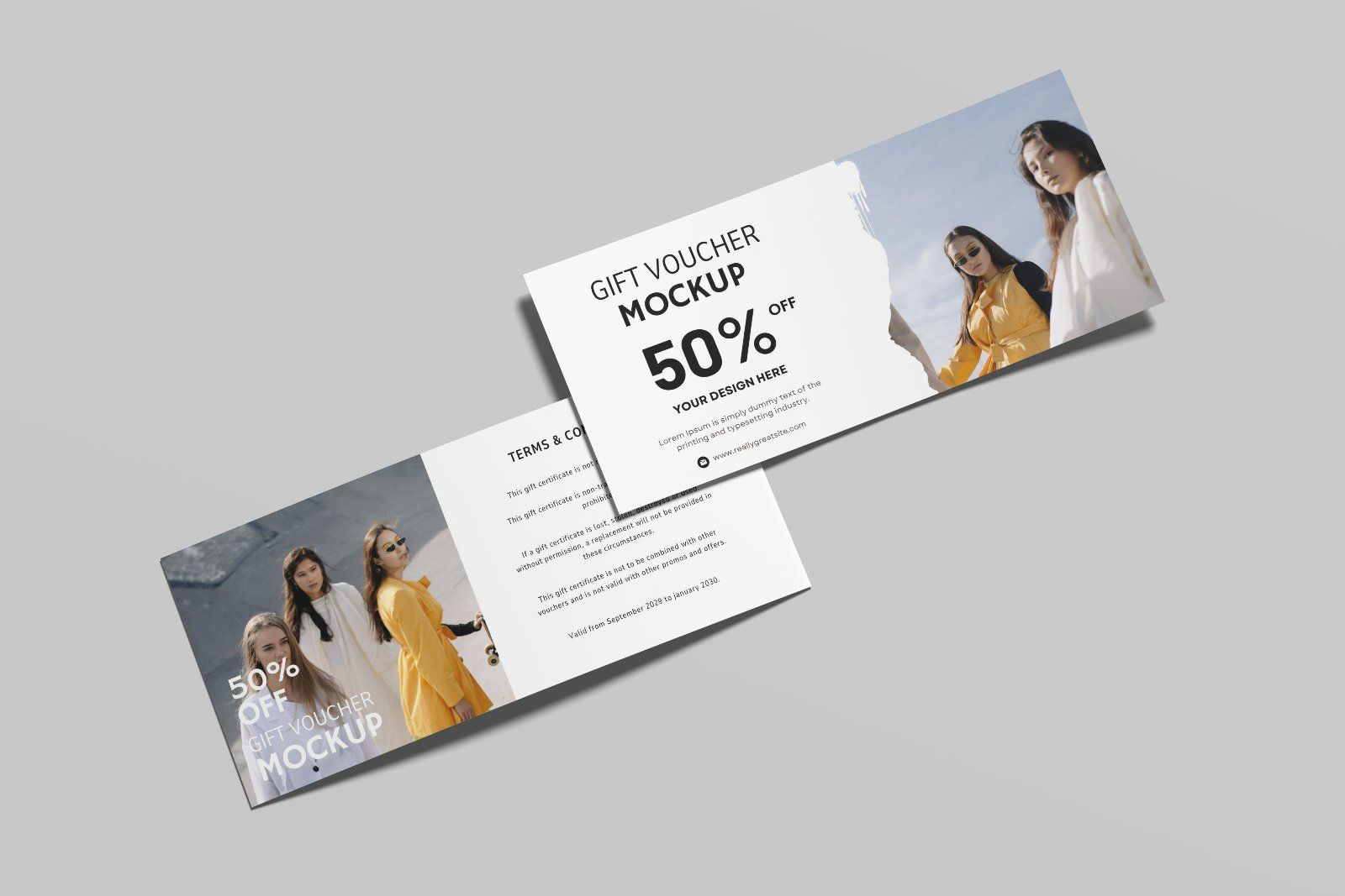 Gift Voucher Mockup — image 5