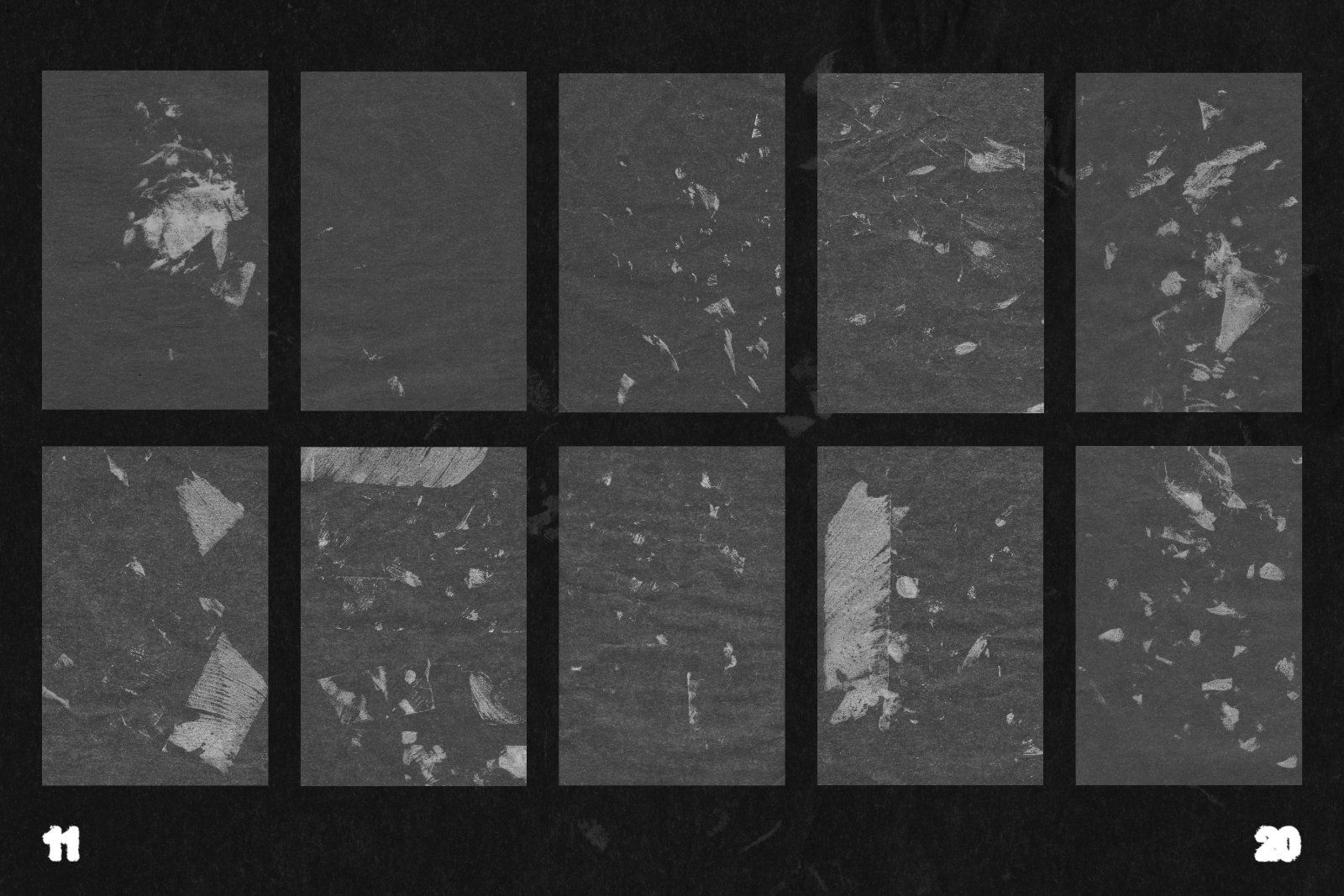 Grunge paper marks textures — image 5