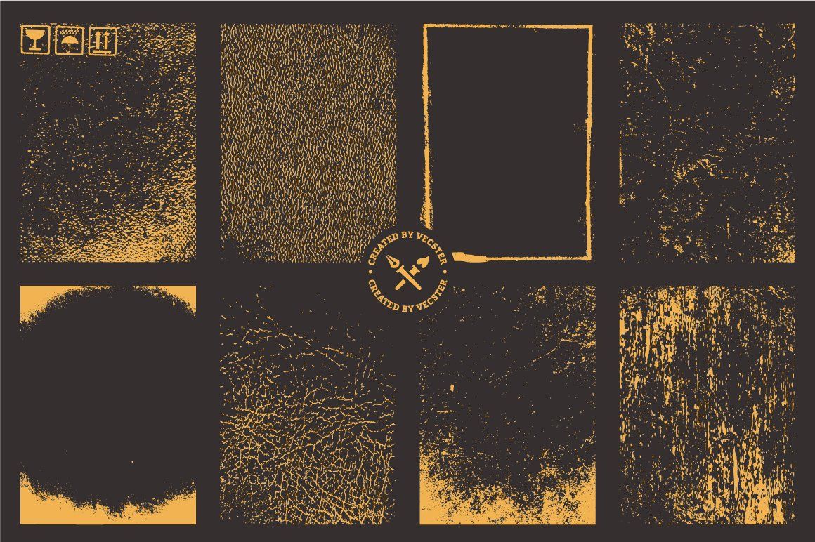 Grunge Textures Vector Pack — image 5