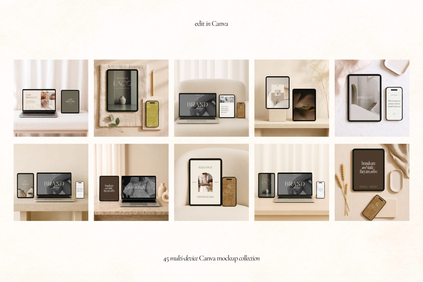 45 Multi Device Canva Mockups — image 4