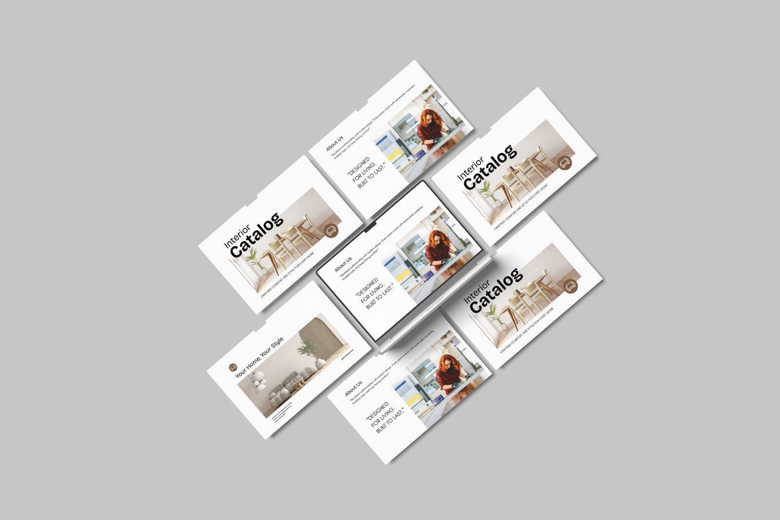 Laptop Screen Presentation Mockup — image 5