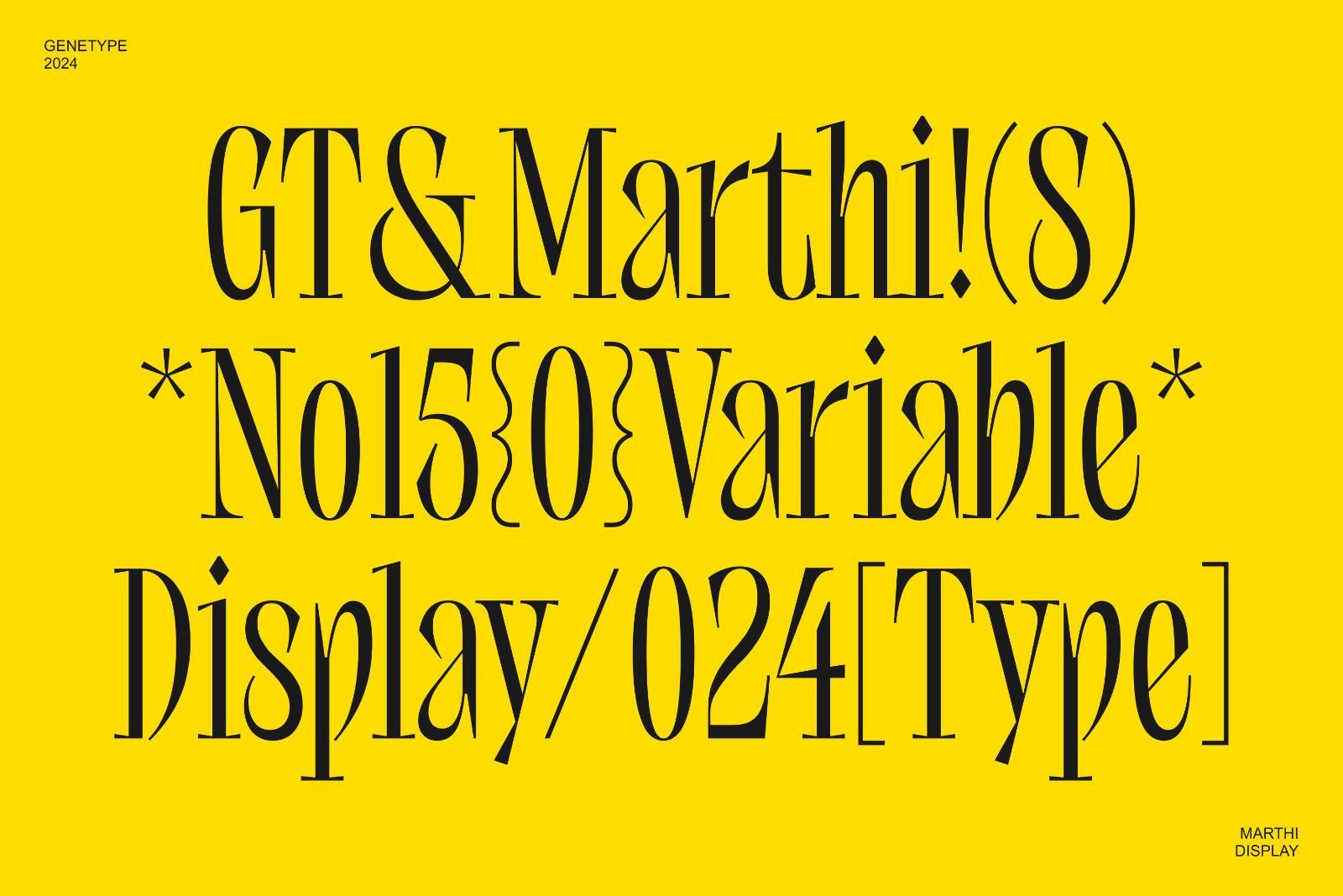Marthi Display Serif Font — image 4