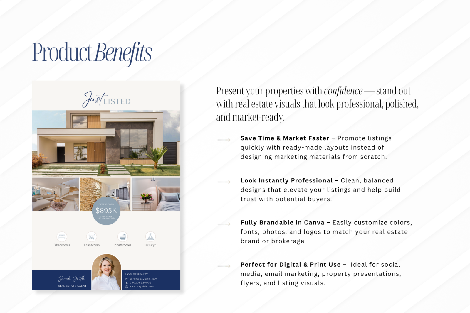 10 Real Estate Flyer Canva Templates — image 5