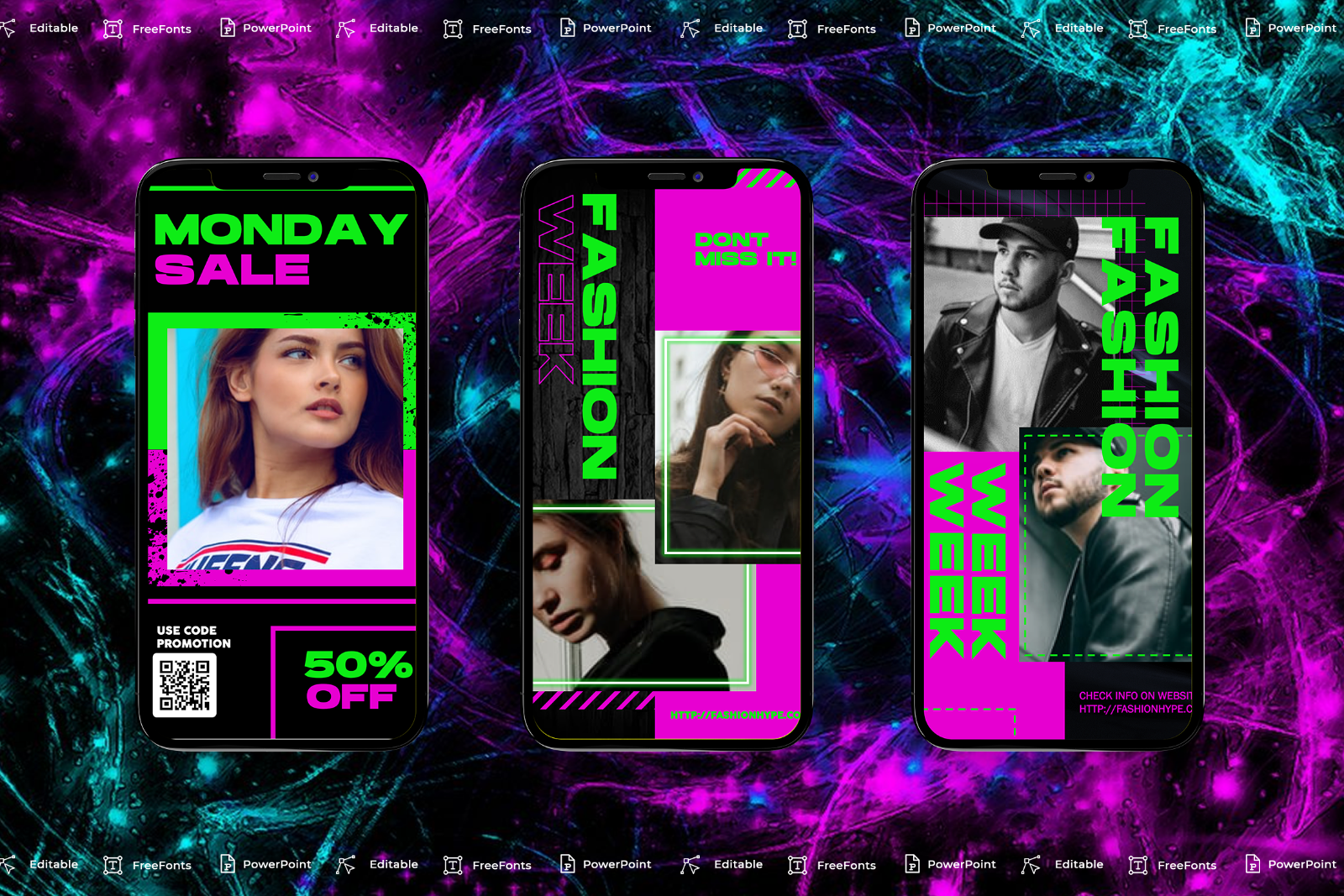 BUNDLE INSTAGRAM TEMPLATE PPT — image 3