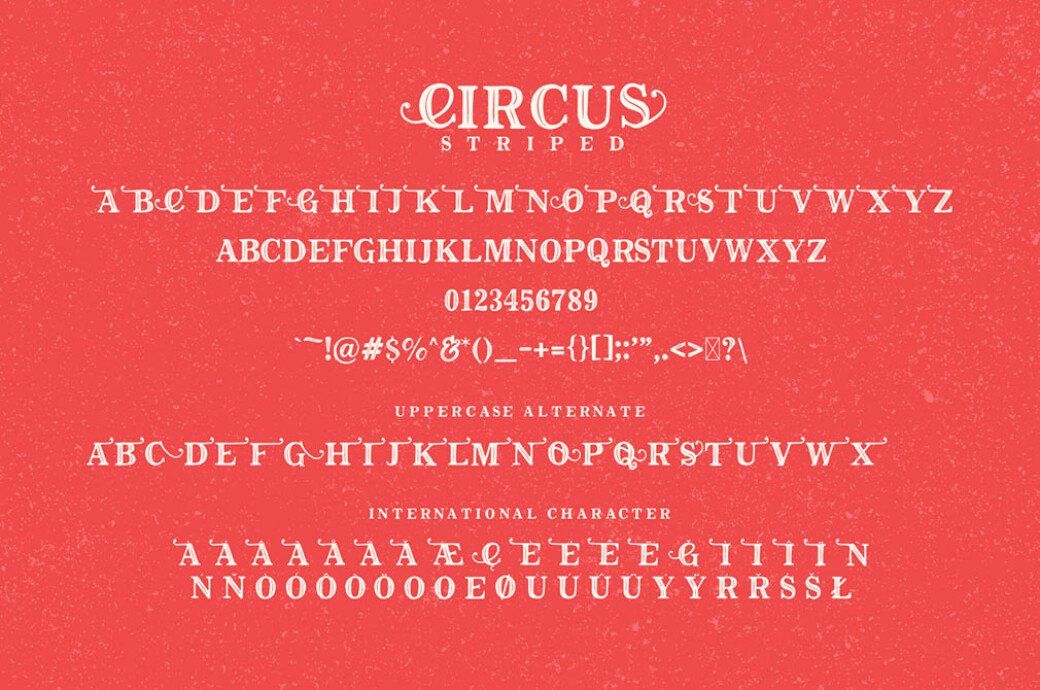 The Circus Display Font — image 5