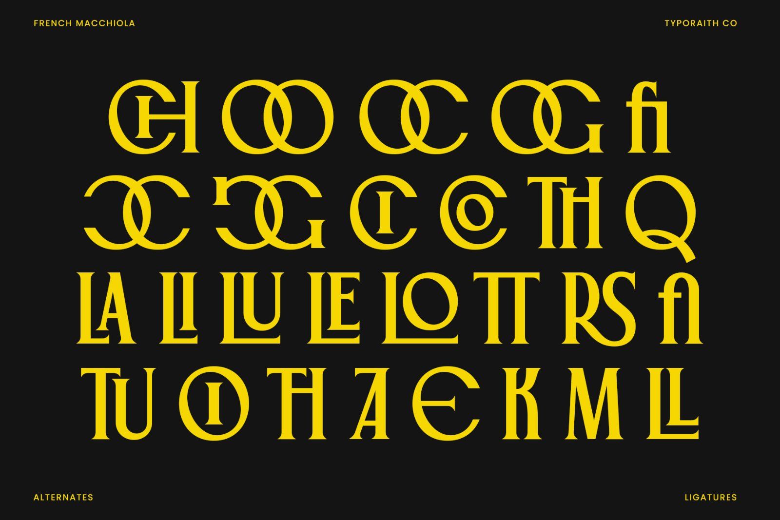 French Macchiola | Vintage Display Serif — image 13