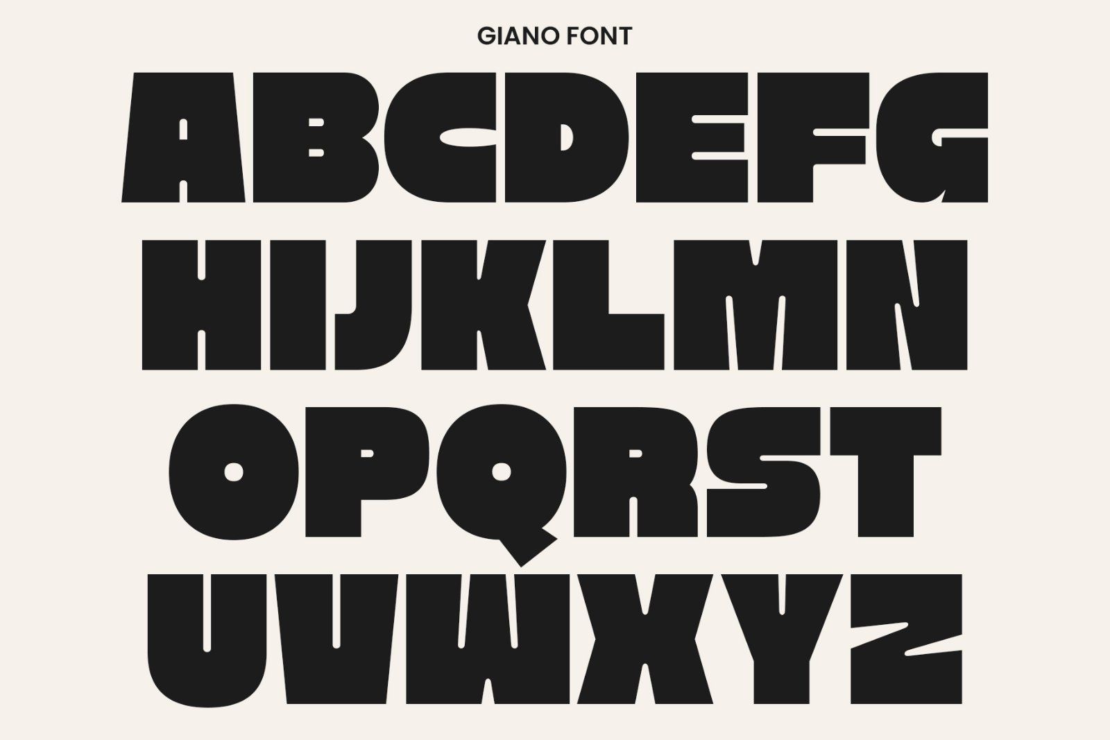 Megra | Modern Heavy Sans Serif Font — image 4