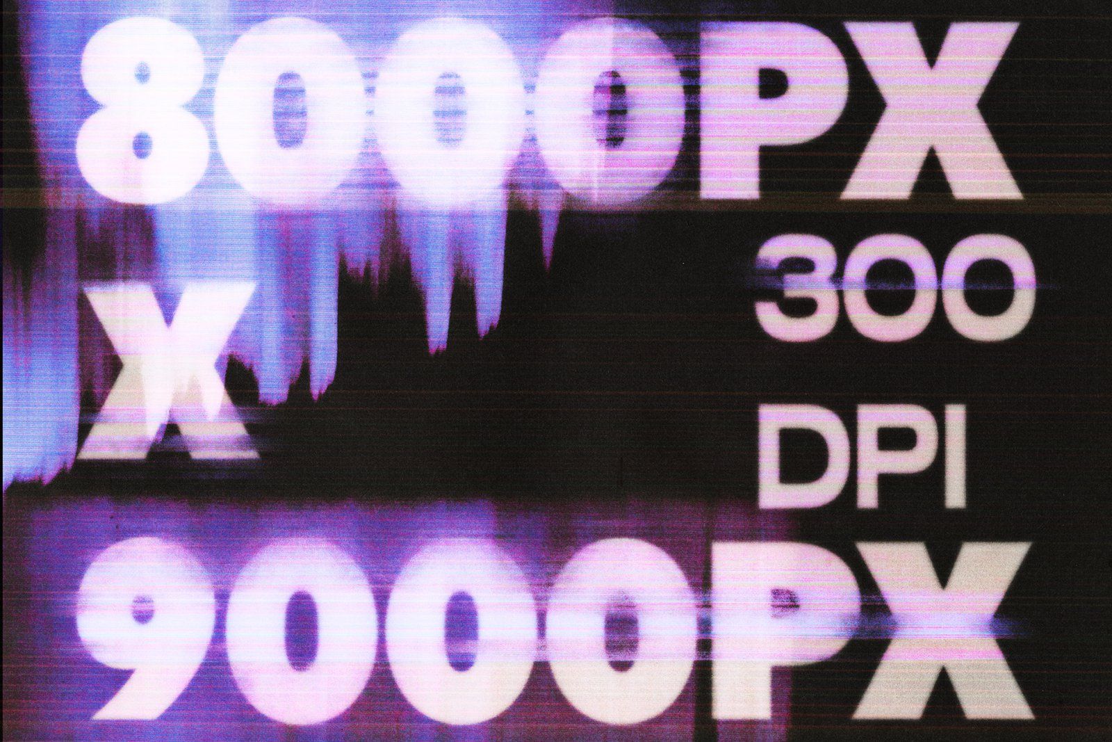 GLITCHED PRINT TEXTURE PACK — image 5