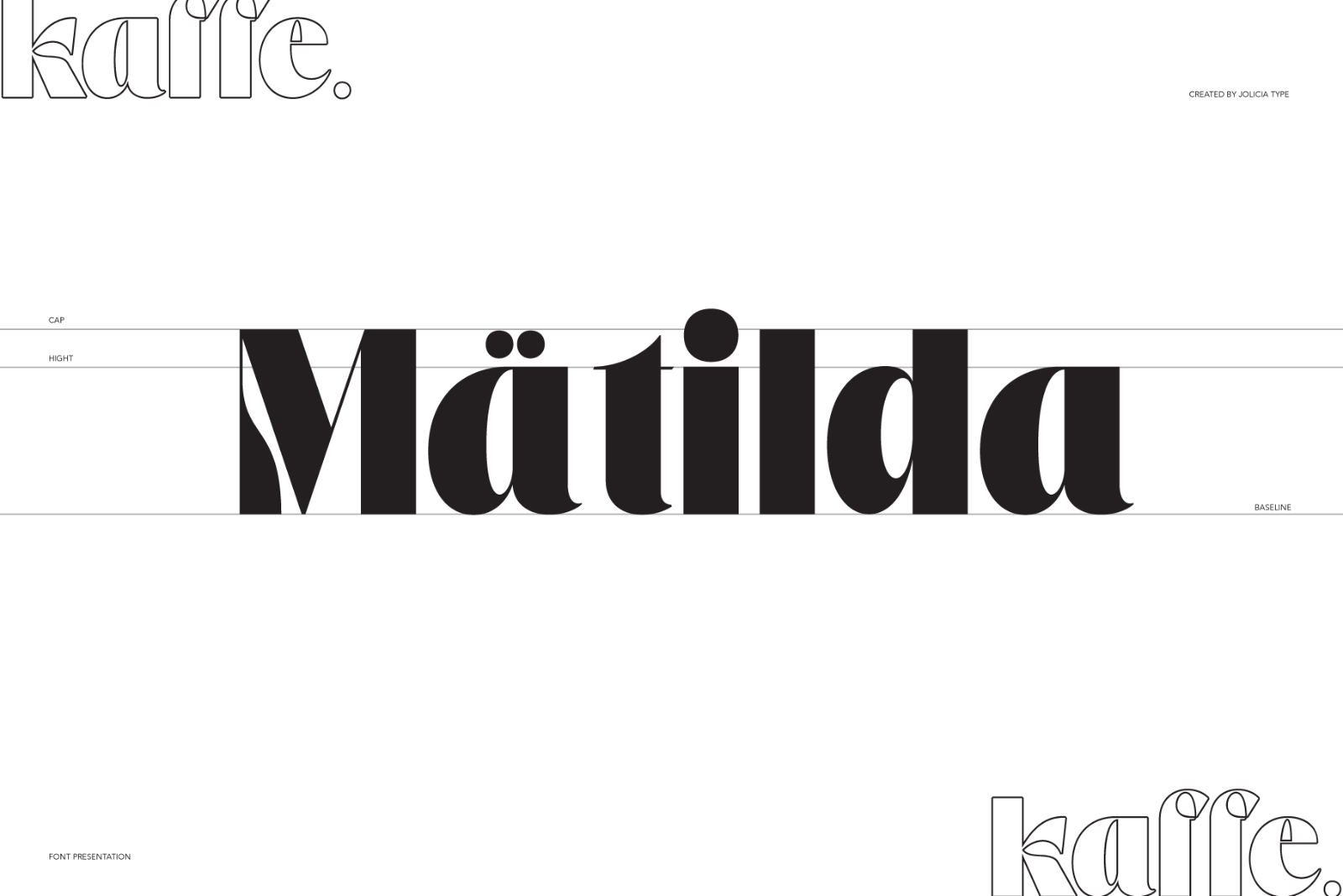 Kaffe | Psychedelic Typeface — image 7