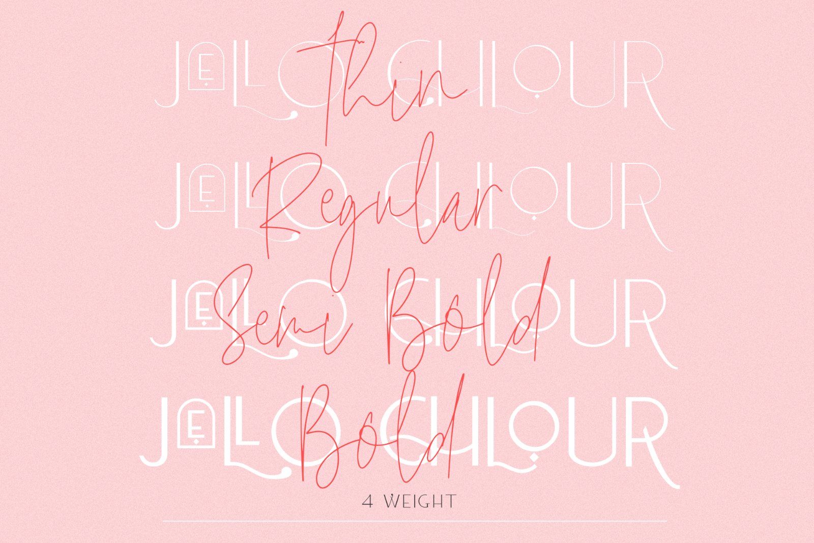 Jello Chlour | Display Font — image 6