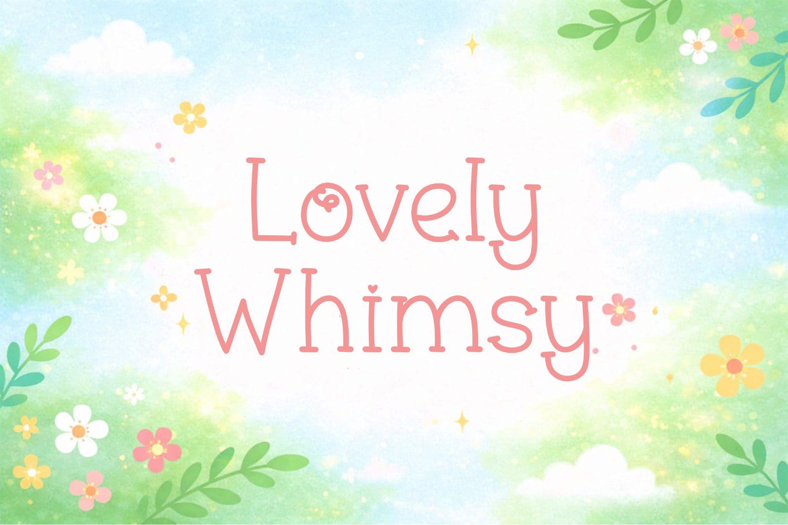 Dainty Hearts – Cute Handwritten Font with Whimsical Charm — image 6