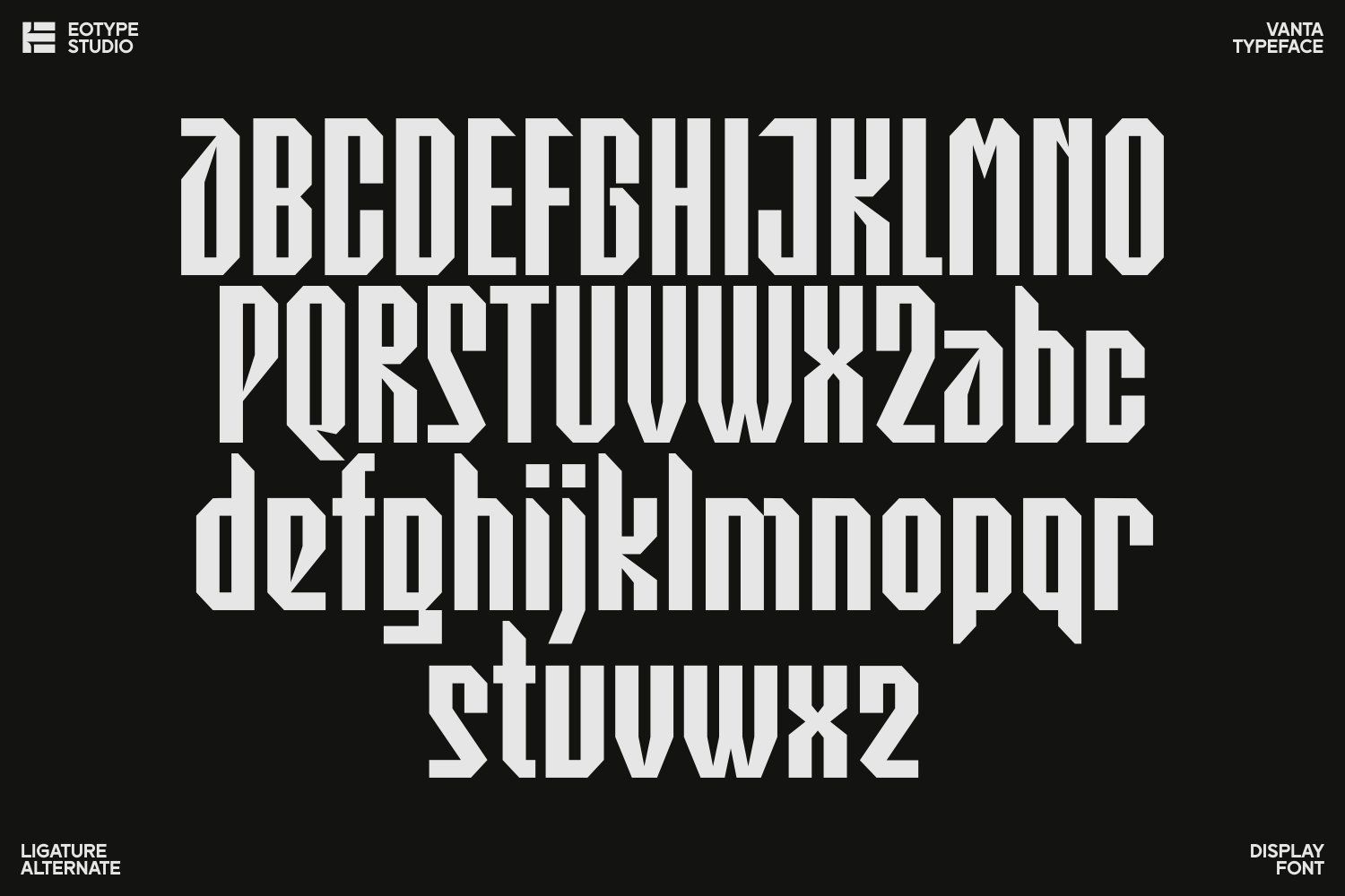 Vanta Typeface — image 6