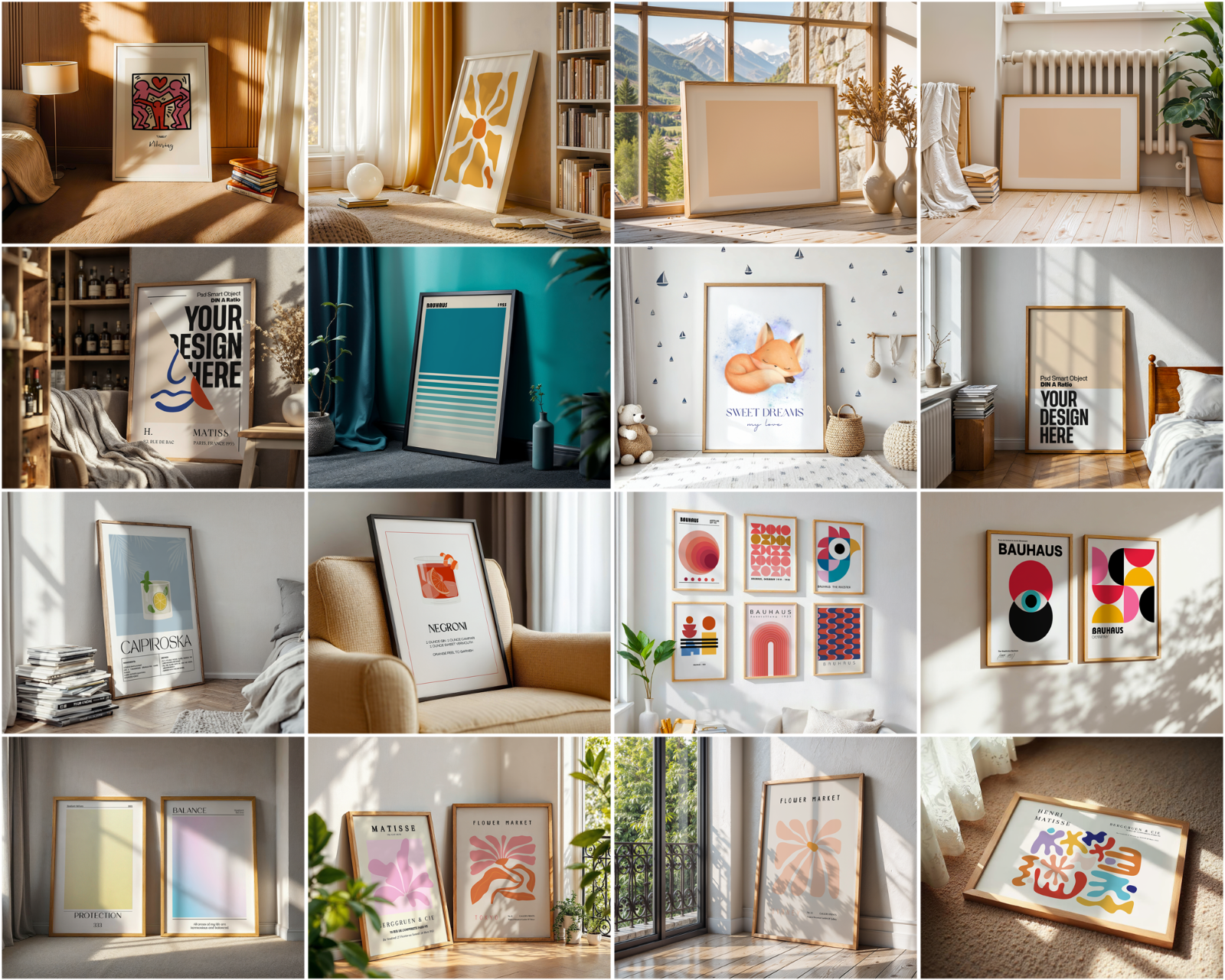 100+ Frame Mockup PSD Bundle Set — image 7