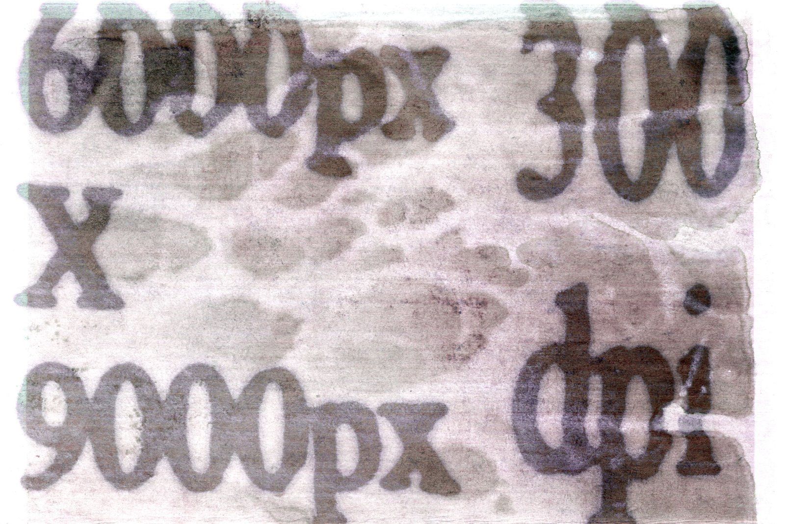 Bad archive printed inks textures — image 6