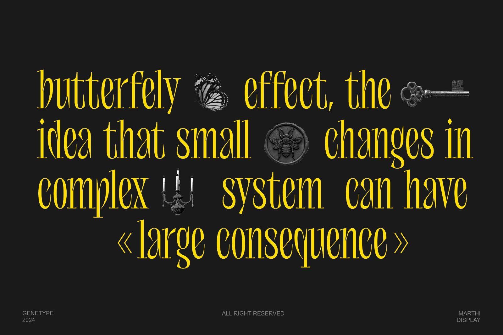 Marthi Display Serif Font — image 5