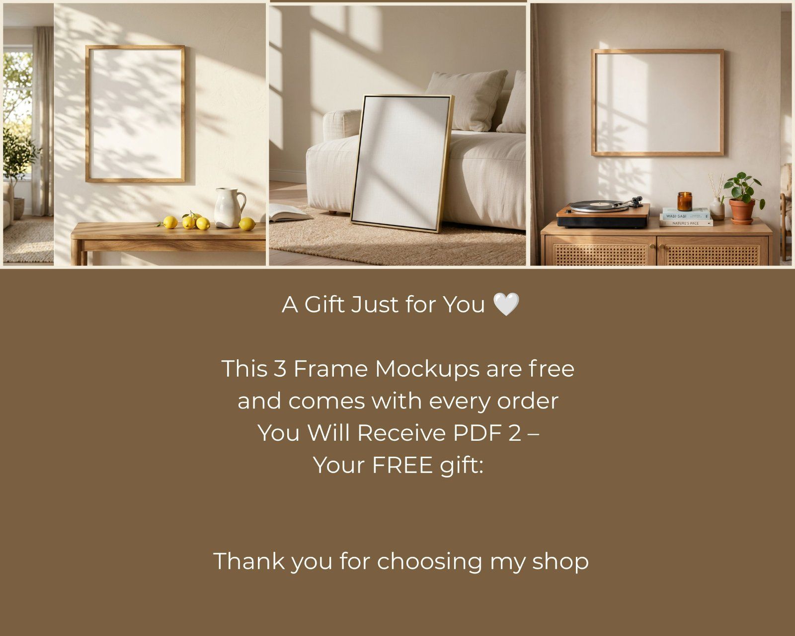 4x5 Wall Frame Mockup | Vertical Art Display — image 7