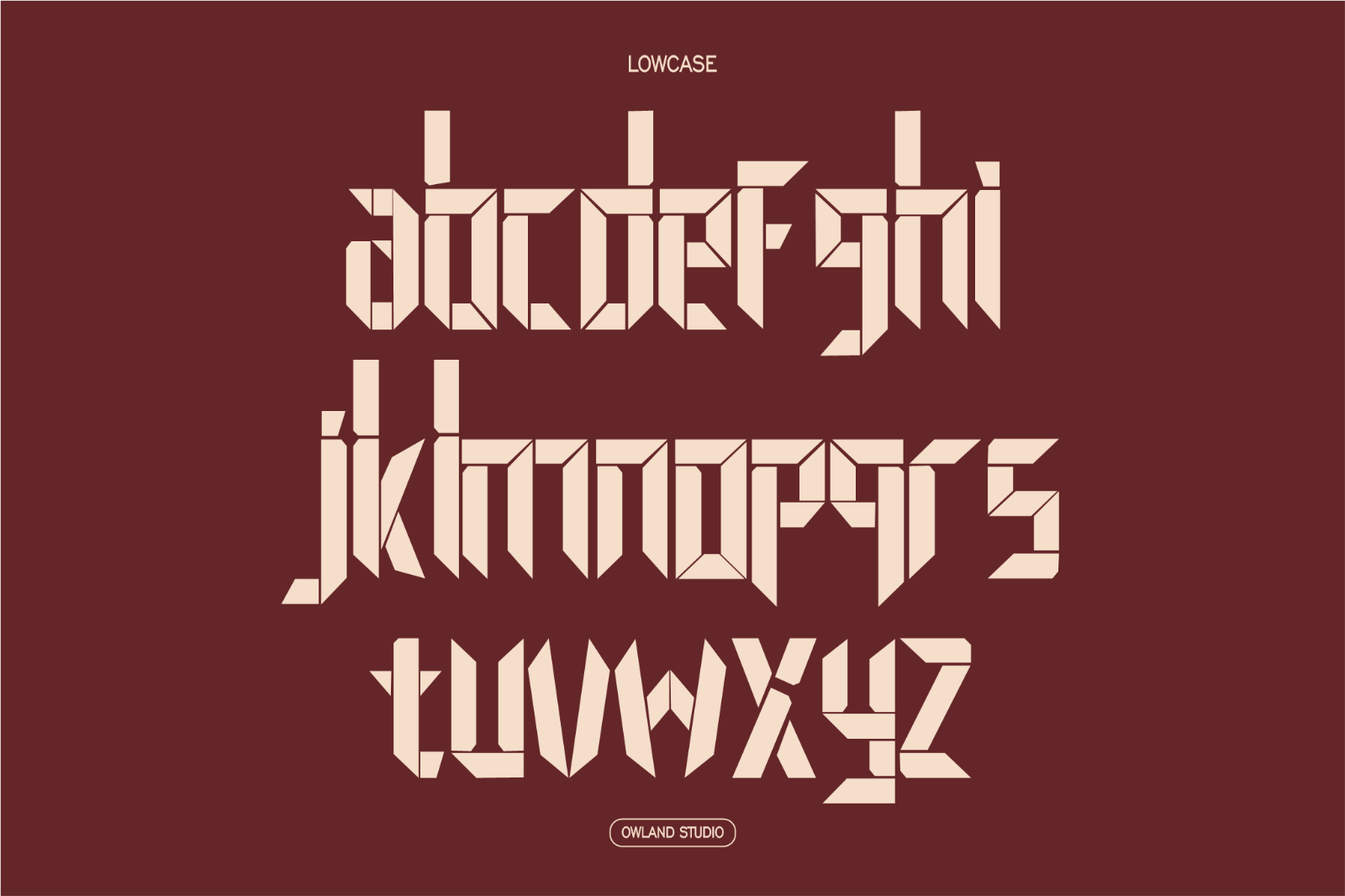 EWAKO MAKASSAR - ARMY, STENCIL, OLD SCHOOL FONT — image 6