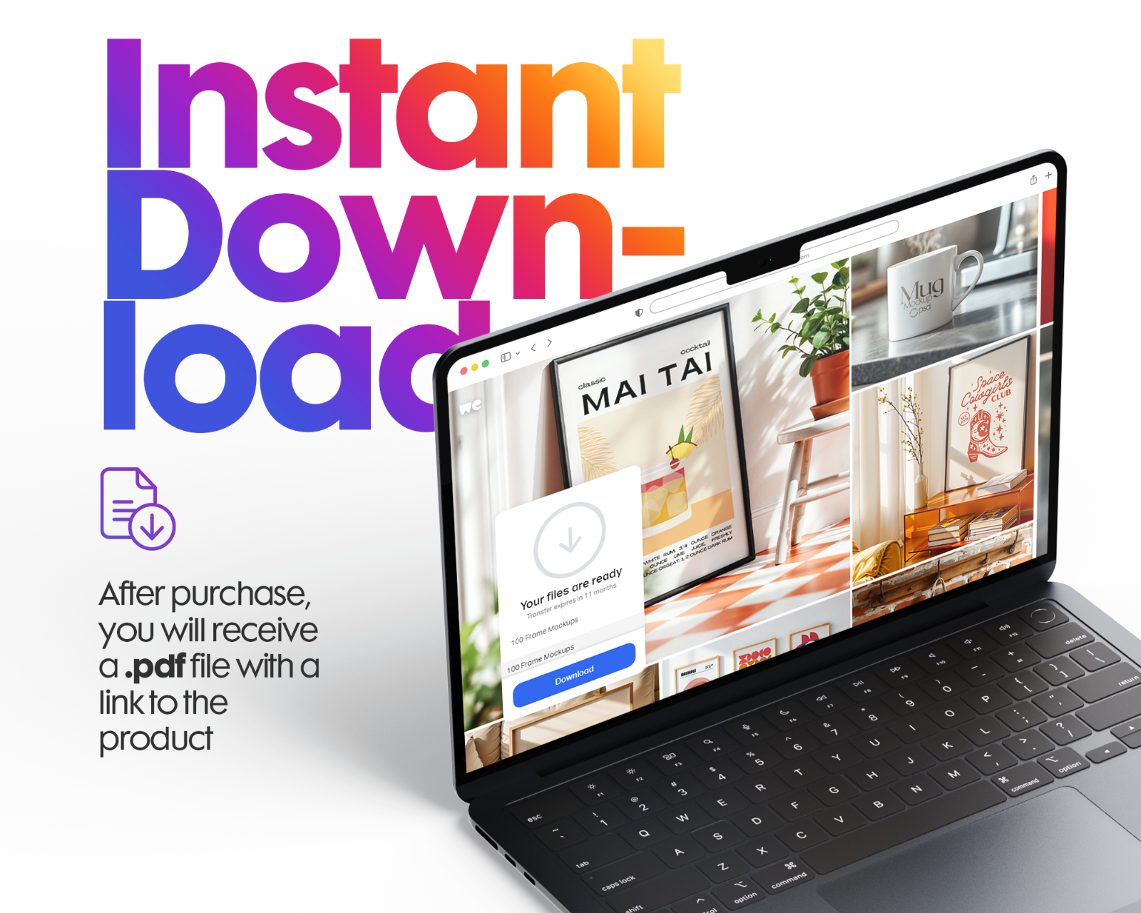 150 Poster Frame Mockup PSD Bundle, Wall Art Display , Din A Ratio — image 6