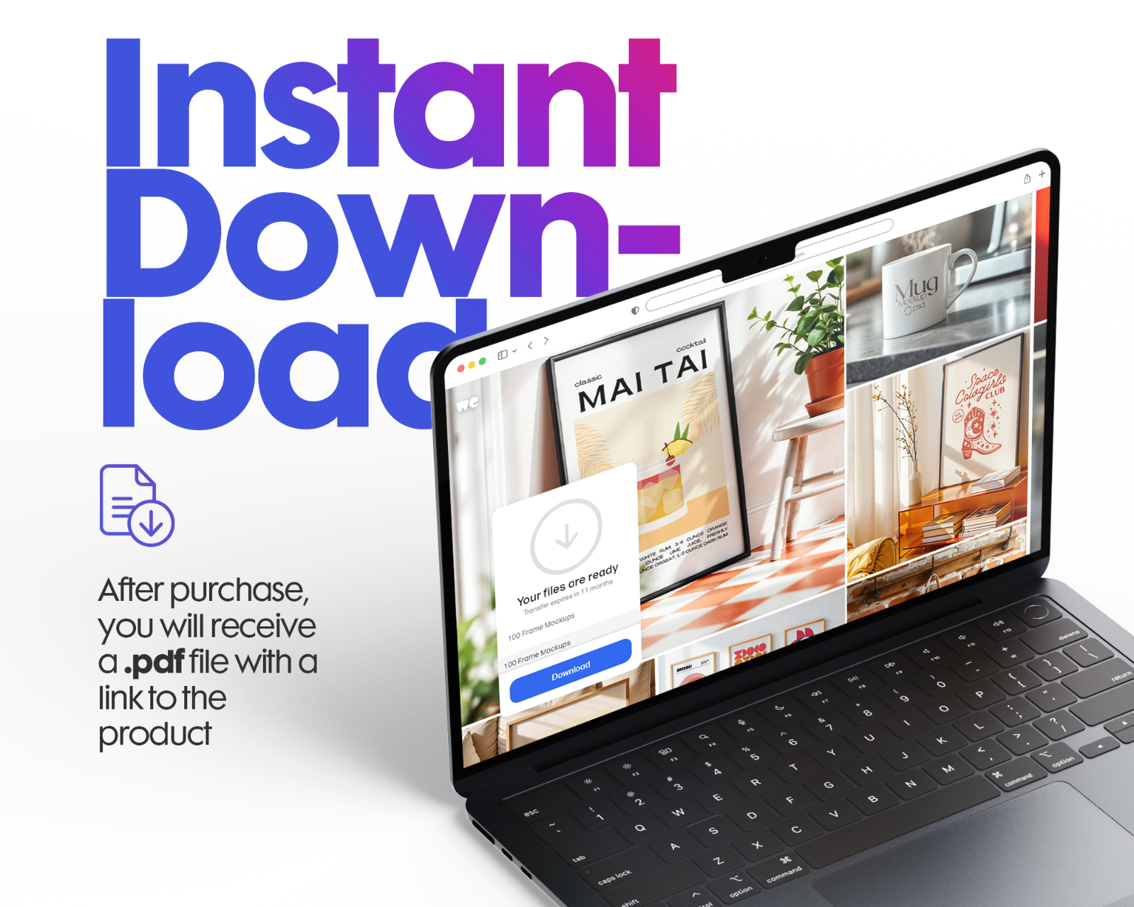 700 Frame Mockup Mega Bundle: Wall Art & Poster Display (PSD Digital Download) — image 6