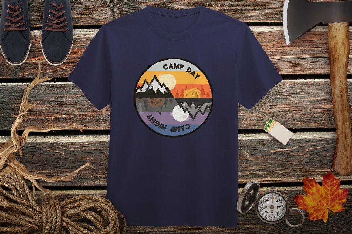 Retro Camp Badges / Stickers Vol.1 — image 7