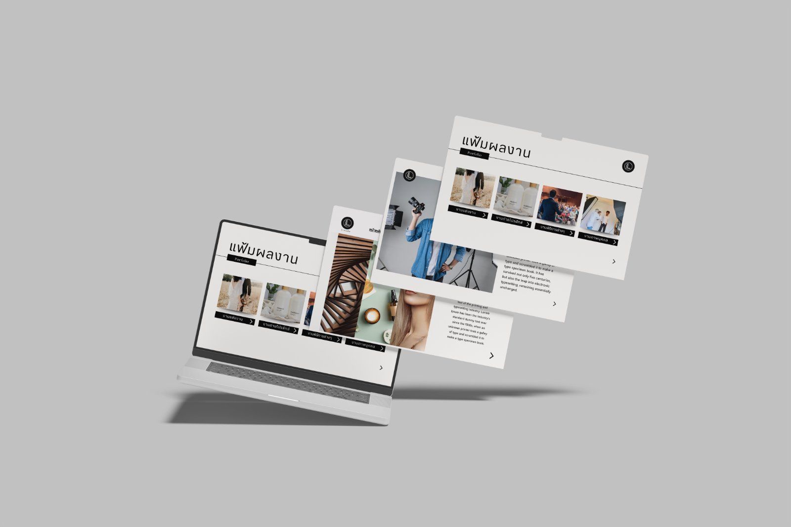 Laptop Screen Presentation Mockup — image 6