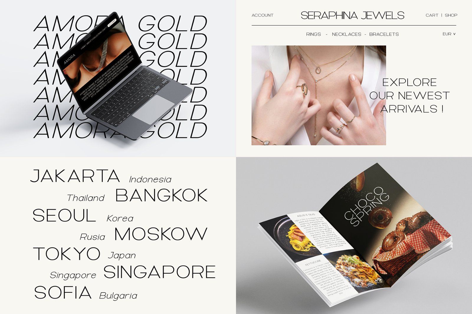 Modern Sans Serif Bundles | Elegant Minimalist Typeface Pack — image 8