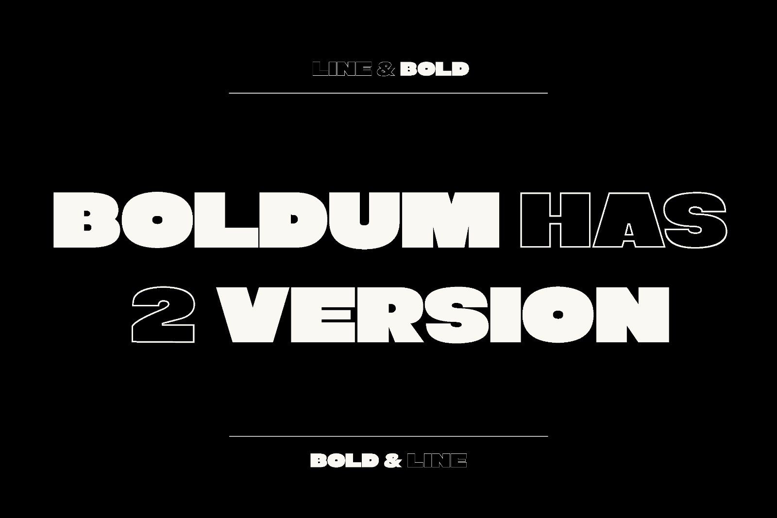 Boldum - Bold Display Sans Serif Font — image 5